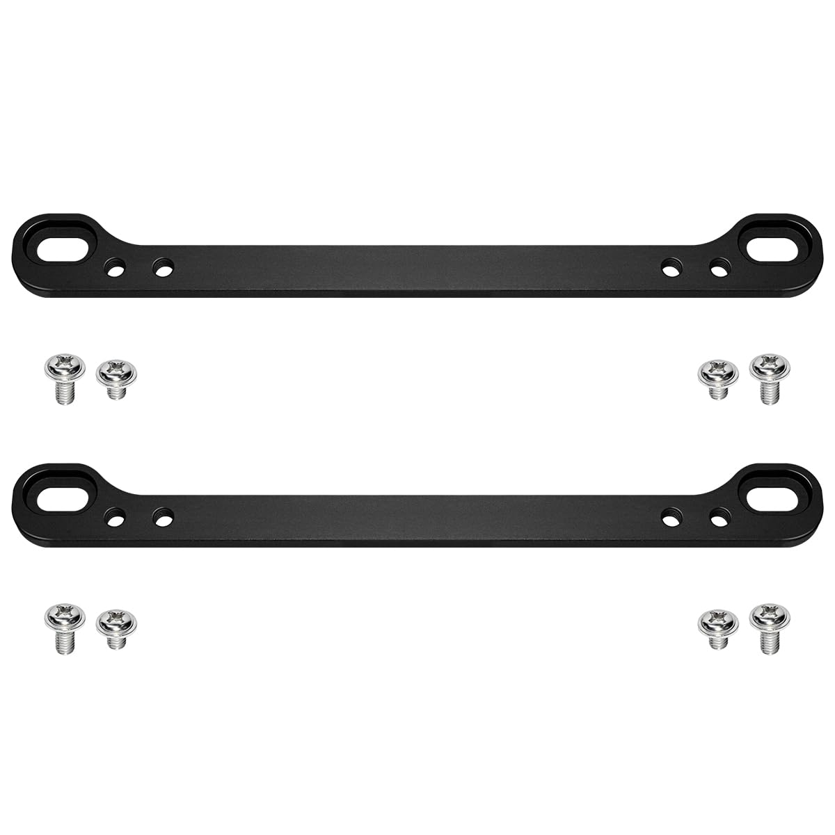 WFPOWER JDM to USDM Licence Plate Adaptor, 2 Pack Aluminum JDM Mini Truck License Plate Adaptor for JDM Car, Trailer License Plate Bracket JDM License
