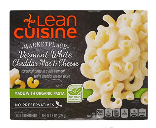 Lean Cuisine, Marketplace, Frozen Vermont White Cheddar Mac and Cheese, 8 oz (Frozen)