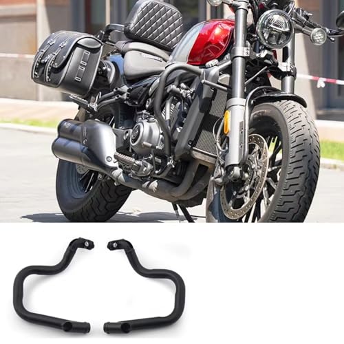 Pare-Chocs Moto pour CfMoto 450Clc 2023-2024 Rail de Course Noir - 2