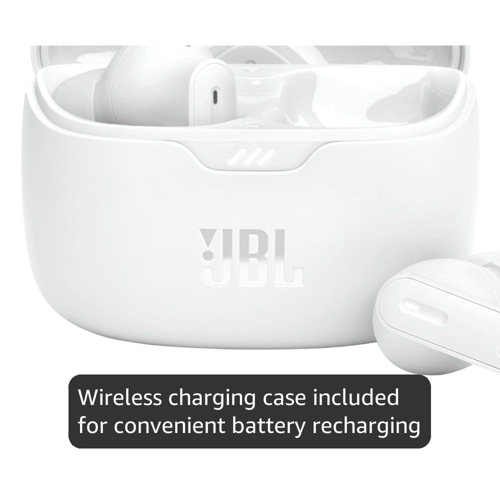 JBL TUNE BEAM ホワイト 新品未開封 JBL Tune Beam Earphones, Bluetooth and Wireless, Water Resistant