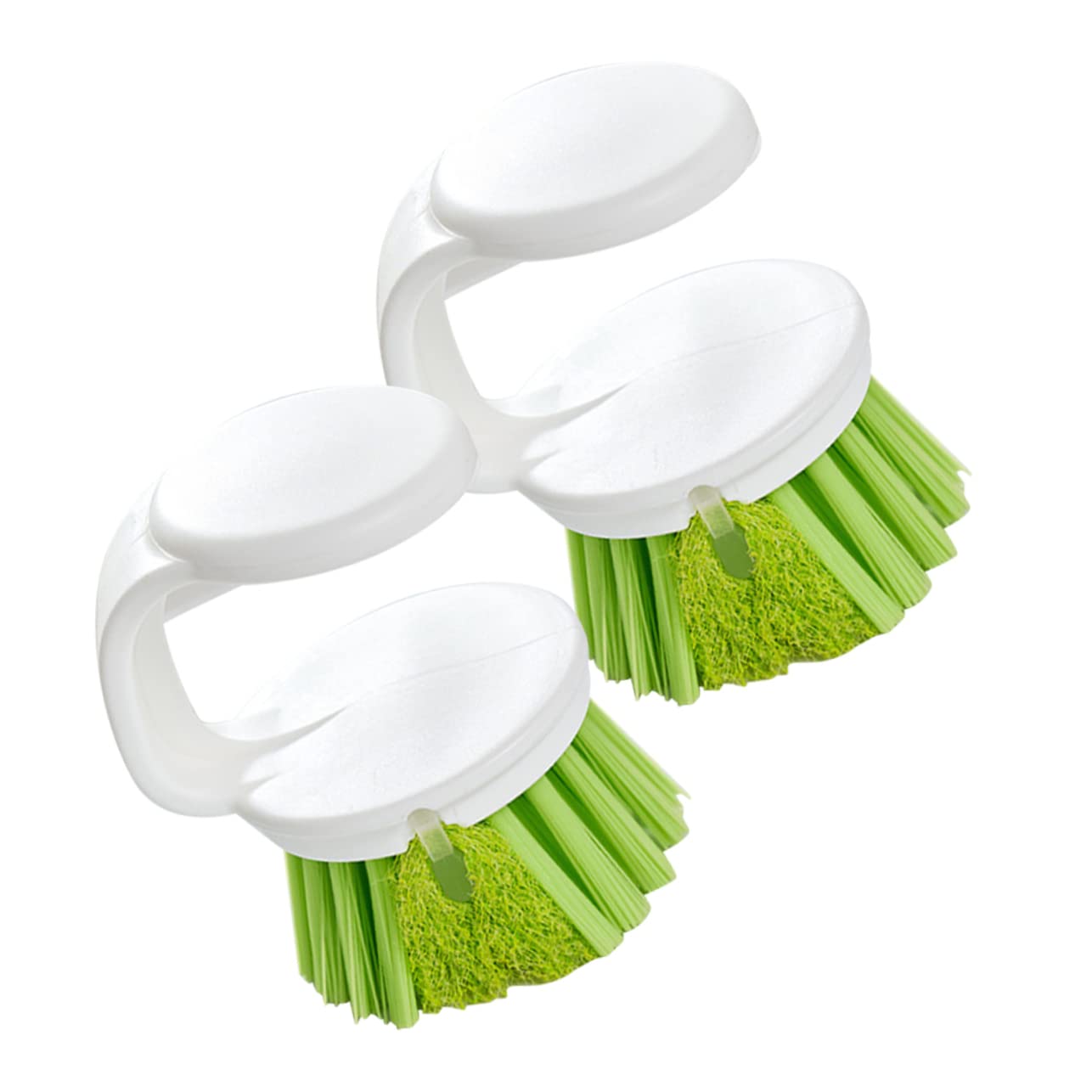 COLLBATH 6 Piezas Cepillo para Ollas Mini Cepillo para Platos Cepillo Limpiador De Bañera Depurador De Bañera Fregador De Platos Cepillo para Fregar Platos Mini Lavavajillas El Plastico