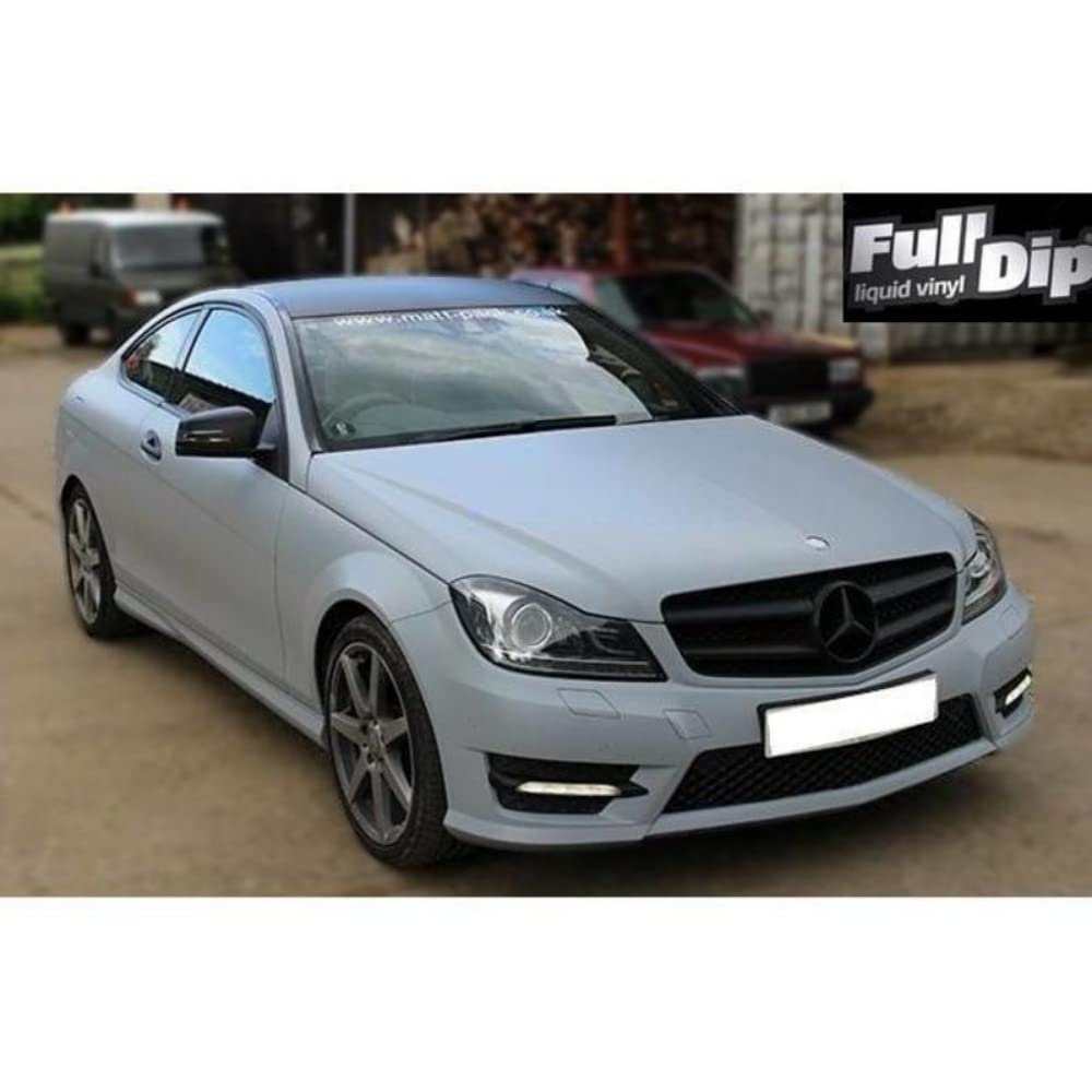AutoFullCar Pintura para Coche Full Dip Color Nardo Grey Vinilo Líquido 4 Litros