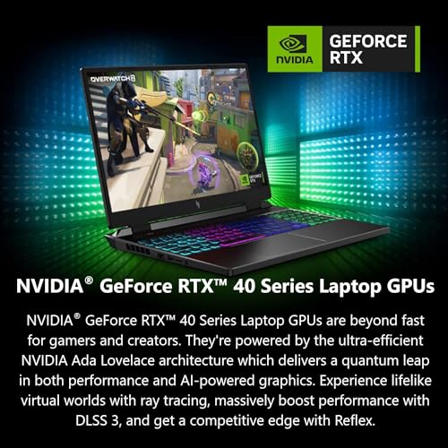 Image of acer 2024 Newest Nitro 17 Gaming Laptop, 17.3 inch FHD 165Hz Display, AMD Ryzen 7-7840HS(8-core), GeForce RTX 4050, 64GB DDR5, 1TB SSD, Backlit Keyboard, Wi-Fi 6E, Windows 11 Home, with Laptop Stand