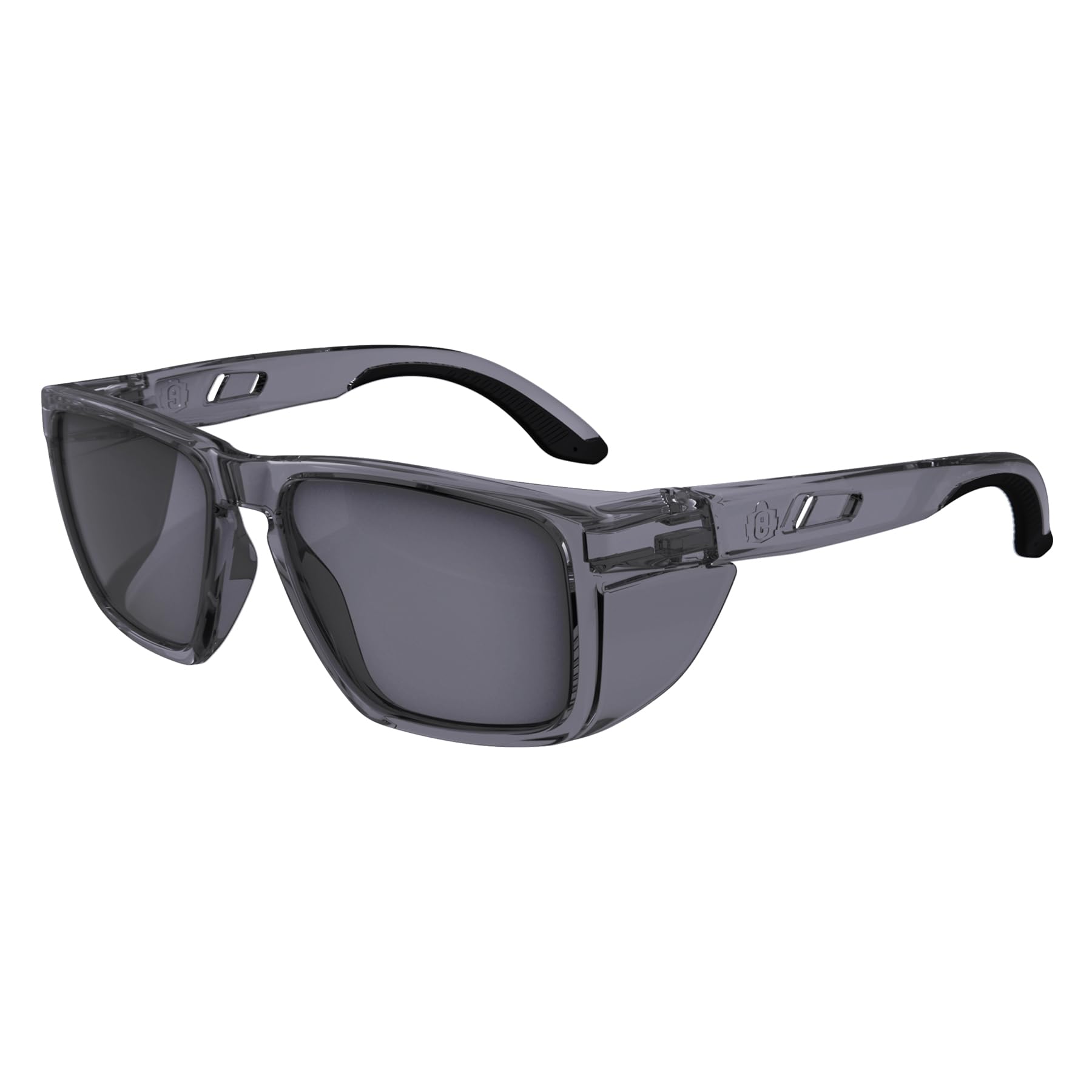 Ergodyne Skullerz SIXTEN Sicherheits-Sonnenbrille mit Seitenschildern, Anti-Beschlag