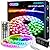 dalattin 65.6ft RGB 5050 Led Lights for Bedroom Color Changing Led Strip Lights with 44 Keys Remote,for Home Essential, Bedroom Room Party Decoration,Festival Decor,2 Rolls of 32.8ft