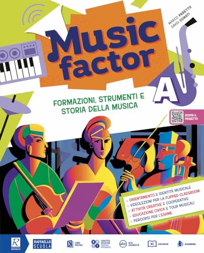9788847242807 Music factor. Per la Scuola media. Con e-book. Con espansione online (Vol. A-B-C)