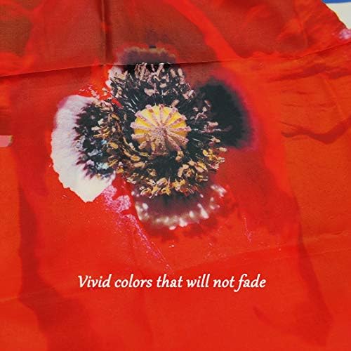 CS&BEAUTY Remembrance Day Poppy Flag, Lest We Forget War Heroes Soldiers Armed Forces 100D Polyester Flag, Duplex Printing