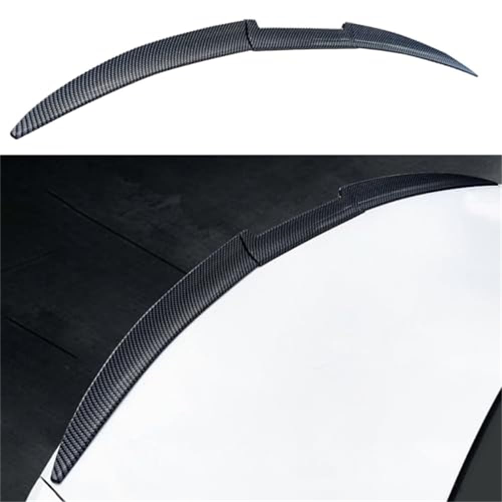 XIUDAM Car Rear Roof Lip Spoiler for BMW Serie 3 Series / M3 E92 E93 Coupé/Cabriolet 2007-2013, Sedan Rear Trunk Boot Lip Wing Spoiler Car Spoiler Rear Splitter Modification Accessories