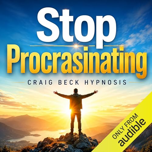 Stop Procrastinating: Craig Beck Hypnosis Audiolibro Por Craig Beck arte de portada