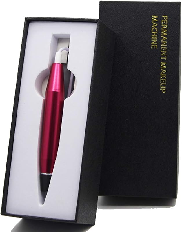 Máquina tipo caneta para tatuagem e maquiagem permanente WJCMLT Tattoo Art RB71 com cabo USB e 10 agulhas