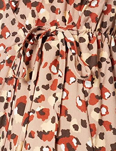 PIECES PCCARLY LS Wrap Midi Dress BC Vestito