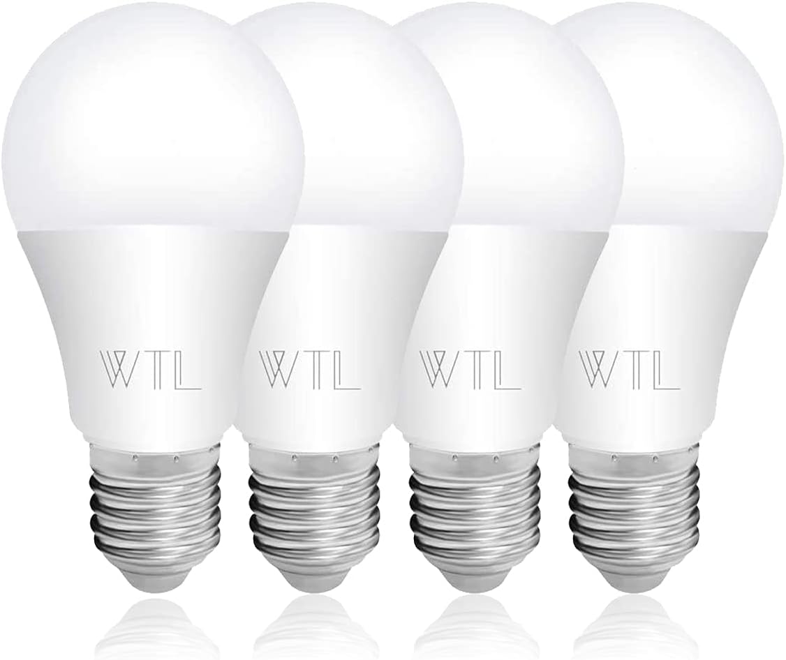 4 Pack A21 LED Light Bulbs, 150-200W Equivalent(20W), 2200LM High Lumens, 3000K Soft White Non-dimmable E26 Medium Base Bulb for Living Room