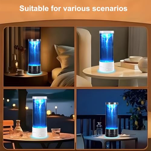 Lampe tornade décorative, veilleuse de table innovante multicolore - 4