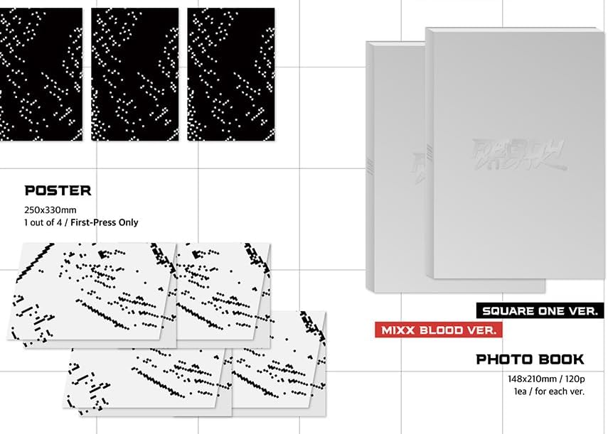 Miniatura 3 de NMIXX Fe3O4 BREAK Standard MIXX BLOOD 6 Ver Set