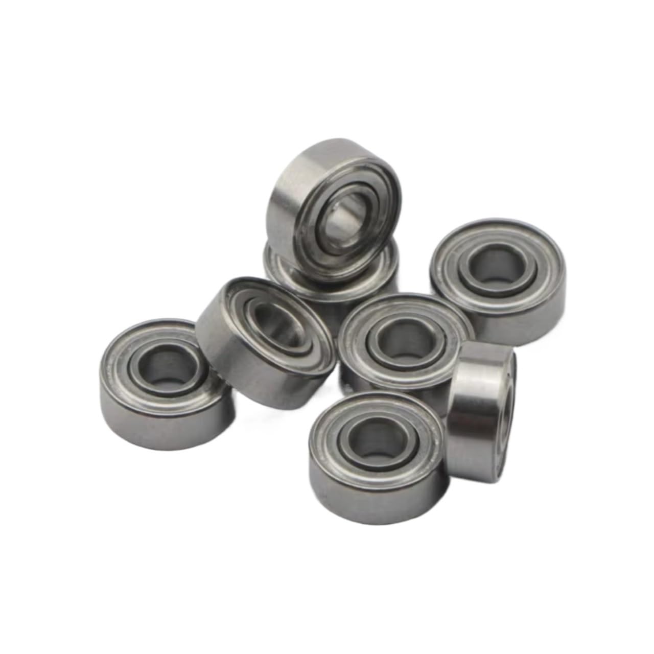 Rodamientos Auto RC MR83ZZ Lote 20 Rodamientos Miniatura Acero 3x8x3mm Patinetes Rígidos Bolas Doble Blindaje Accesorio Montaje Vehículos Escala