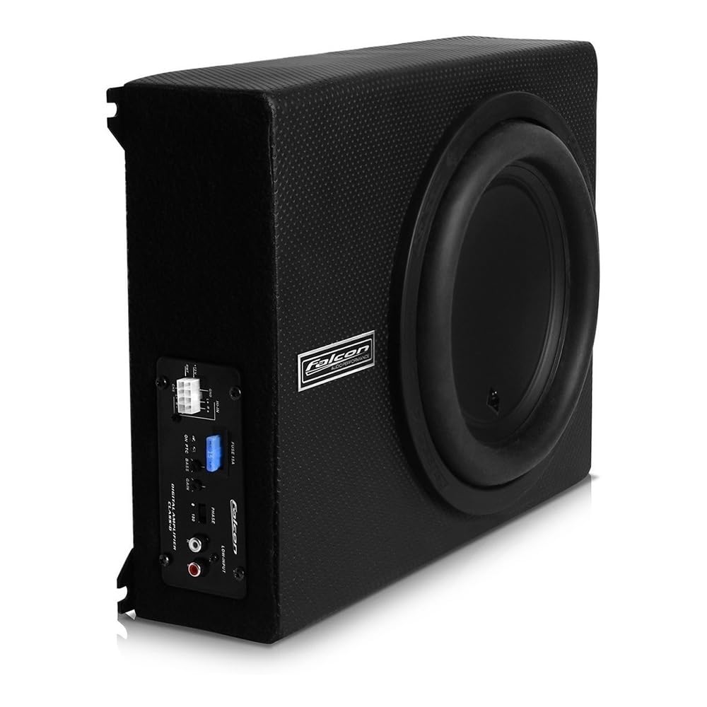 Caixa Amplificada Falcon XS200 Slim Selada 8 polegadas 200W RMS