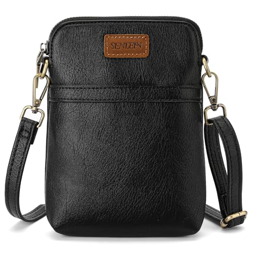 Image of SENDEFN Cell Phone Purses for Women Small Crossbody Bag Shoulder Handbag with Adjustable Strap