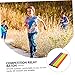 GANAZONO Outdoor Relay Sticks 5 Pcs Boys and Girls Equipment Soft Material Safe for Children's Play