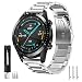 Produktbild SPGUARD Armband Kompatible mit Huawei Watch 4/4 pro/GT2 Armband 46mm Huawei Watch GT2e Armband, 22mm Edelstahl Metall Ersatzarmband für Huawei GT 2/Huawei Watch GT2 Pro/Huawei Watch GT 3 Pro 46MM