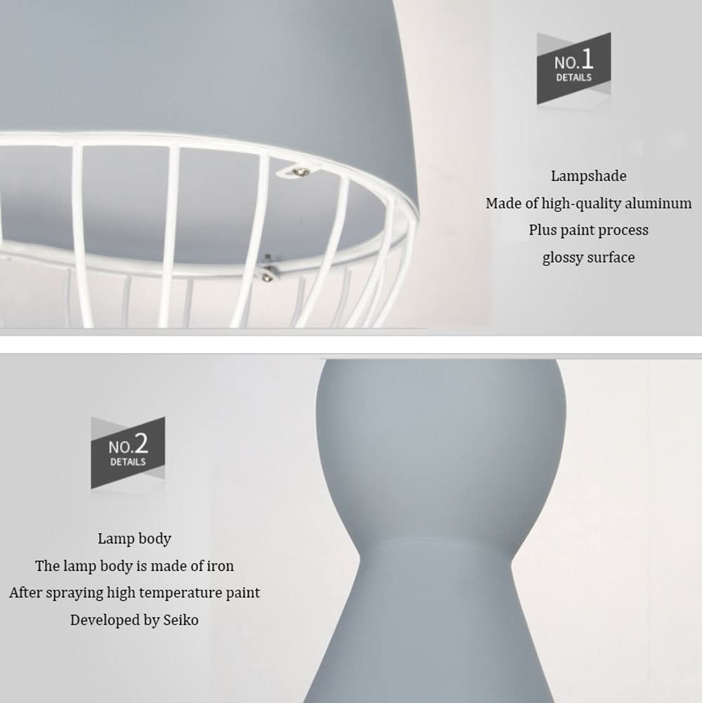 Lampa wisząca LED w stylu nordyckim, metalowa pojedyncza lampa sufitowa, oświetlenie wewnętrzne, bary restauracje, regulowana wysokość (30 cm, żółta