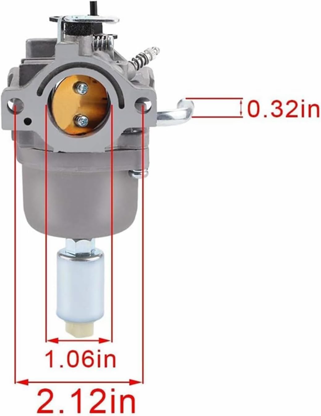 796078 carburetor carb for Craftsman T100 CMXGRAM201302 11.5HP 344CC engine 590400 796078 591731 796109 594593 with air filter