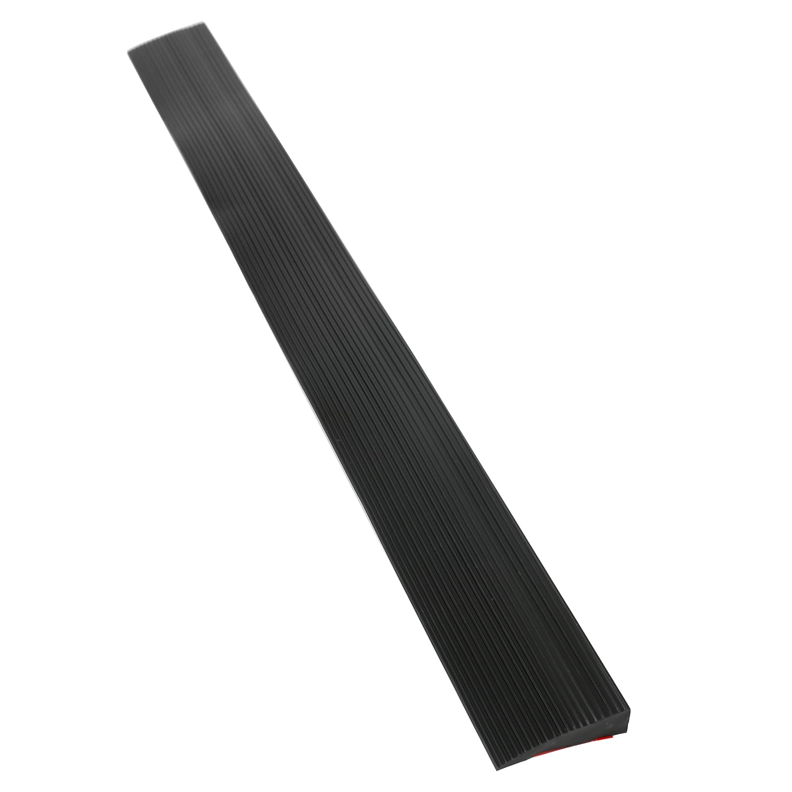 Türschwellenrampe, 900 x 80 x (10-30) mm Gummirampe Auffahrrampe, Rollstuhlrampe Belastung 800 kg für Rollstuhl, Kinderwagen, Rollator oder e Scooter (2,0cm Höhe)