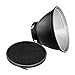 Andoer 210 mm Riflettore di montaggio Elinchrom Diffusore Shade Lamp Shade con griglie a nido d'ape per Elinchrom Mount Studio Flash Light Ritratto e accessori per fotografia commerciale