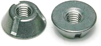 Tri-Groove Tamper Proof Security Nuts Zamak 5 Zinc 5/16-18 - QTY 1000