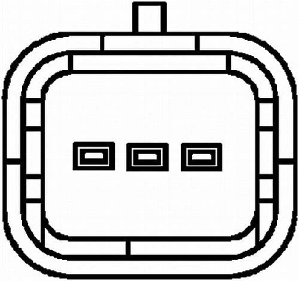 HELLA 6PU 009 121-351 Sensore, Posizione albero a camme, 3a... poli