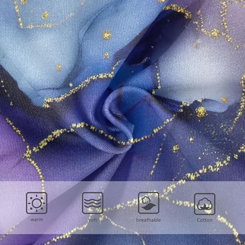 Abstract Purple Marble Gold Veins Girls Underwear Toddlers 2t Cotton Girl Panties Cute Fancy Underpants Briefs3