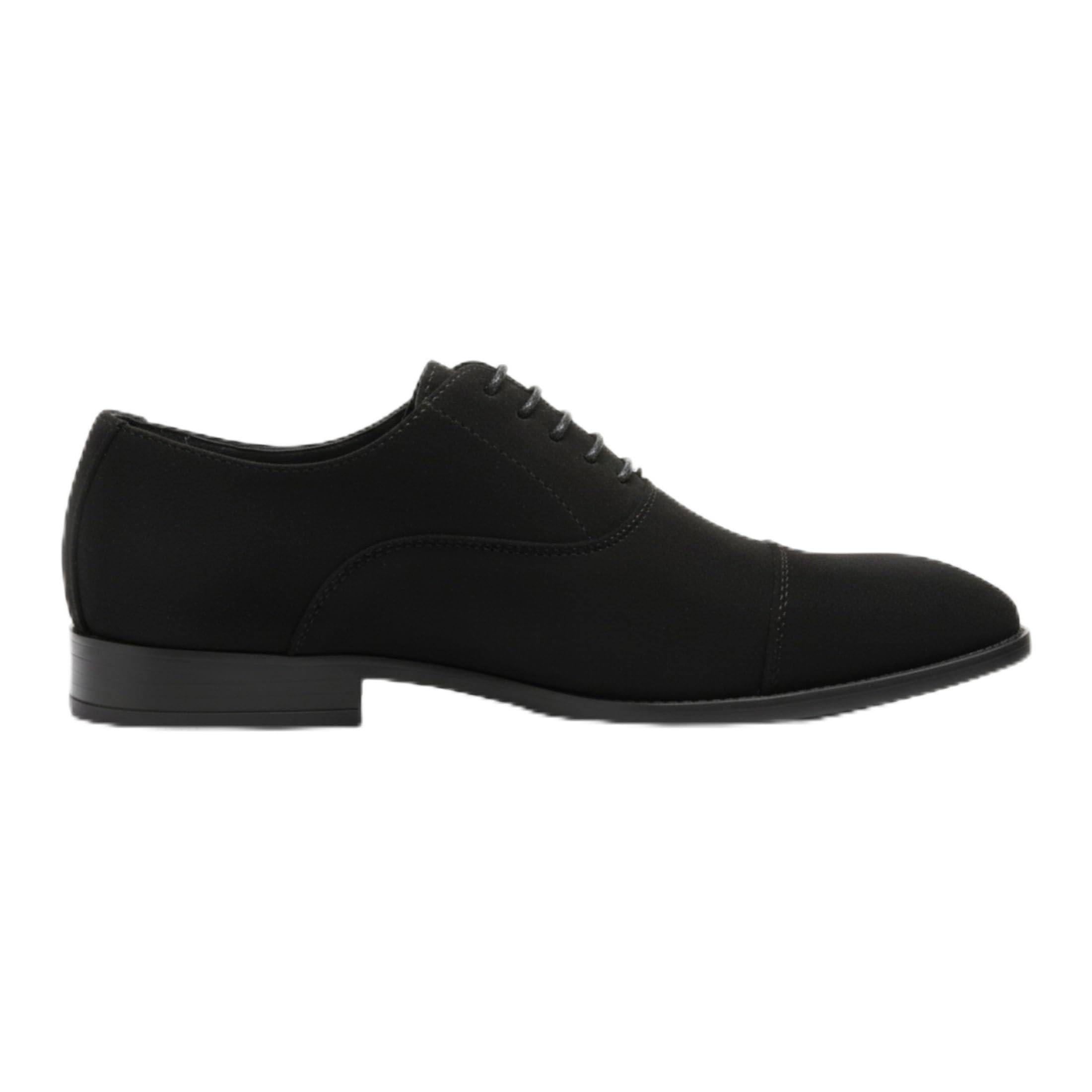 Scarpe Stringate Derby Oxford Brogue da Uomo Dolcetto in Similpelle Scamosciata
