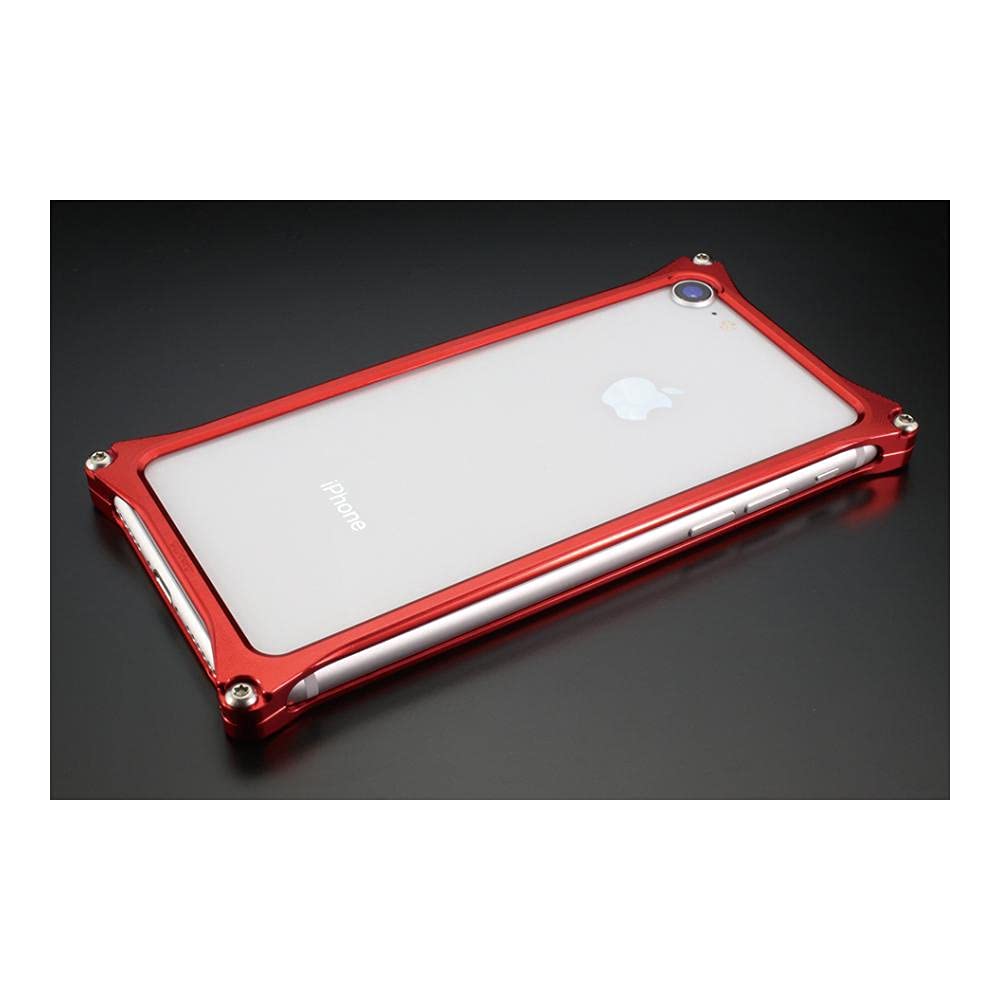iPhoneアクセサリー GILD design RED (iphone 8plus) Amazon.co.jp: ギルドデザイン(GILD design) ソリッドバンパー レッド