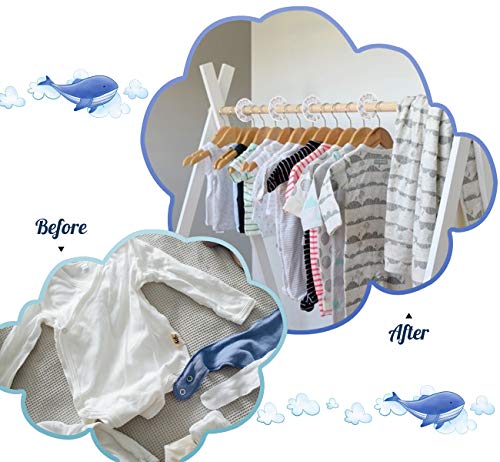 Divisori in plastica per vestiti,ilauke 8