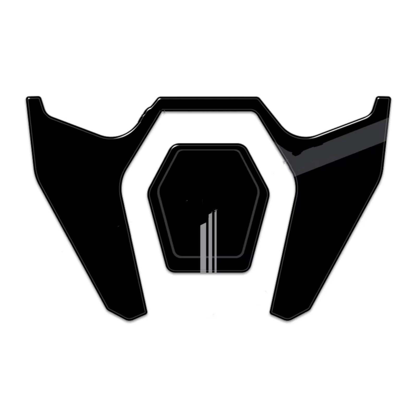 Protège Réservoir Compatible Avec Pour R1300 Pour RT 2025-2026 3D Époxy Boîte De Rangement Moto Autocollants De Protection Accessoires(Triple Black)