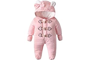 Cozy Baby Snowsuit for Girls: Winter Warmth and Style