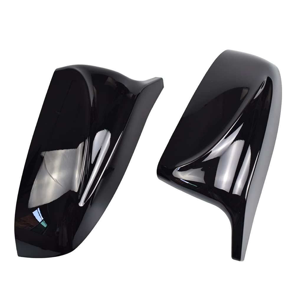 2 Piezas Cubierta De Cáscara del Espejo Retrovisor Izquierdo y Derecho del Coche para B-MW X5 E70 X6 E71 2008-2013
