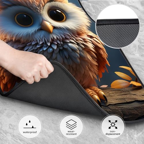Tapis de sol de voiture imperméable avec talonnette