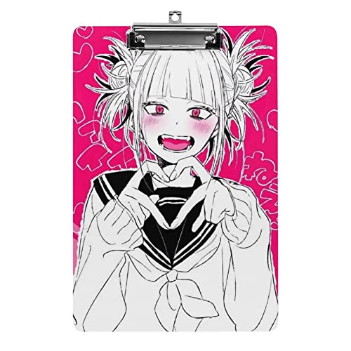 �N���b�v�{�[�h Himiko Toga �A�j�� �t�@�C���{�[�h �N���b�v�t�@�C�� �c�^ �o�C���_�[ �A�N������ �`�[�o�C���_�[ �pⳋ��� ������� �l�C �pⳂ΂��� �X�P�b�`�{�[�h �@�C���N���b�v ��� A4 ���[�� ���� �����p �g�ѕ֗� �N���b�v�z���_