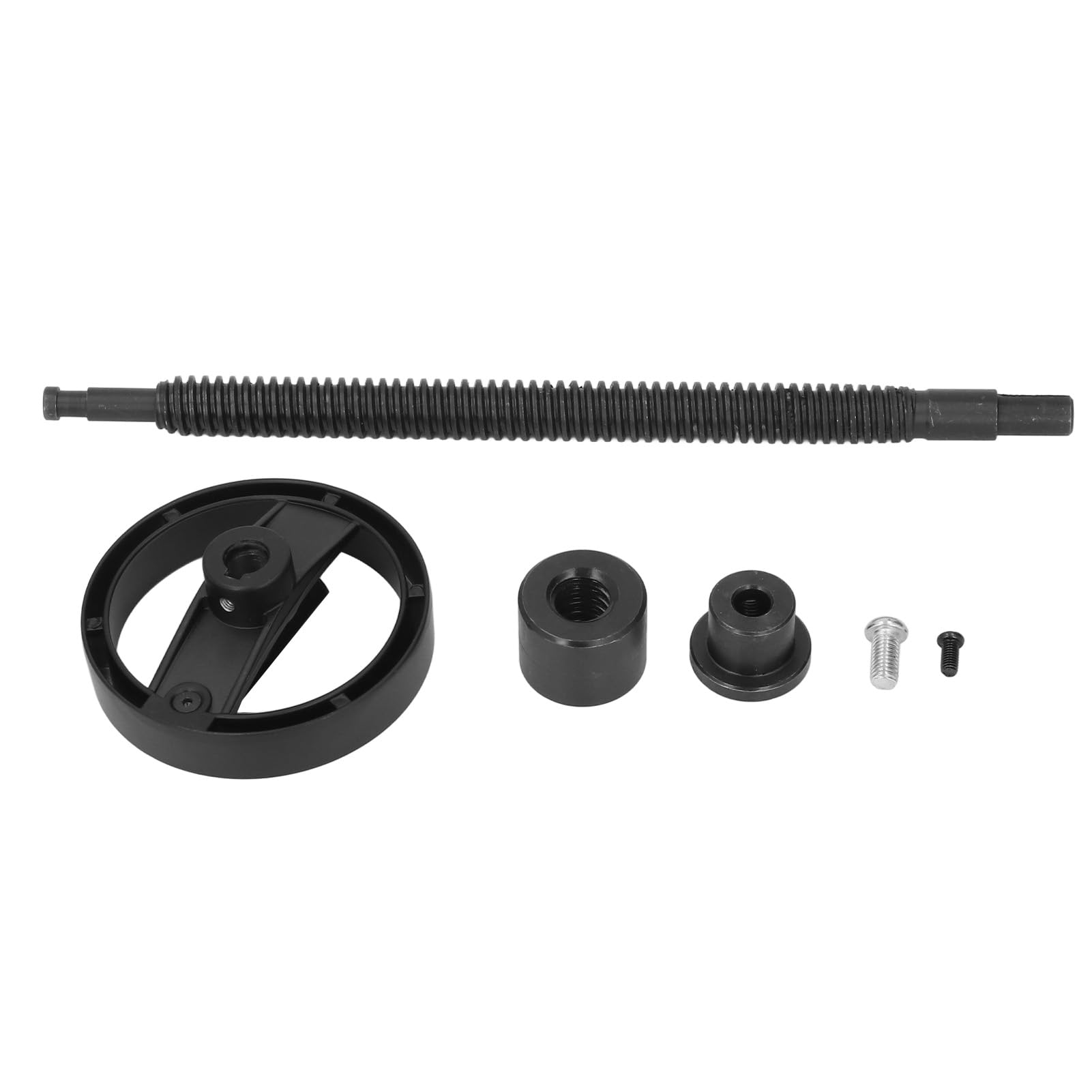 Tornillo de Banco de Trabajo Tornillo de Banco T20 Tornillo de Presión de Acero Volante de 100 Mm Multifuncional para Proyectos de Carpintería (350 mm)