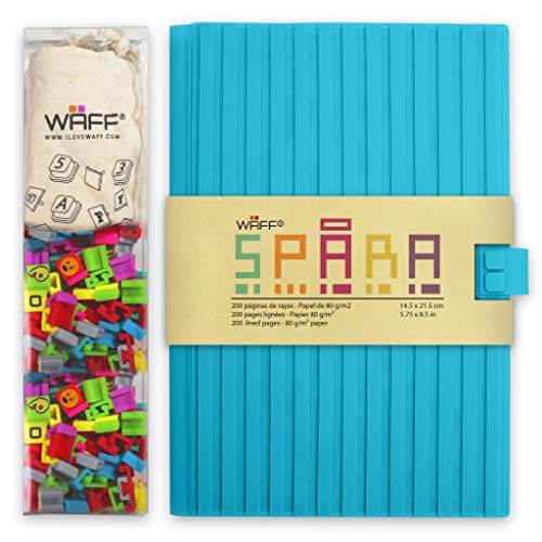 WAFF, Customizable Spara Notebook / Journal Combo, Large, 5.75