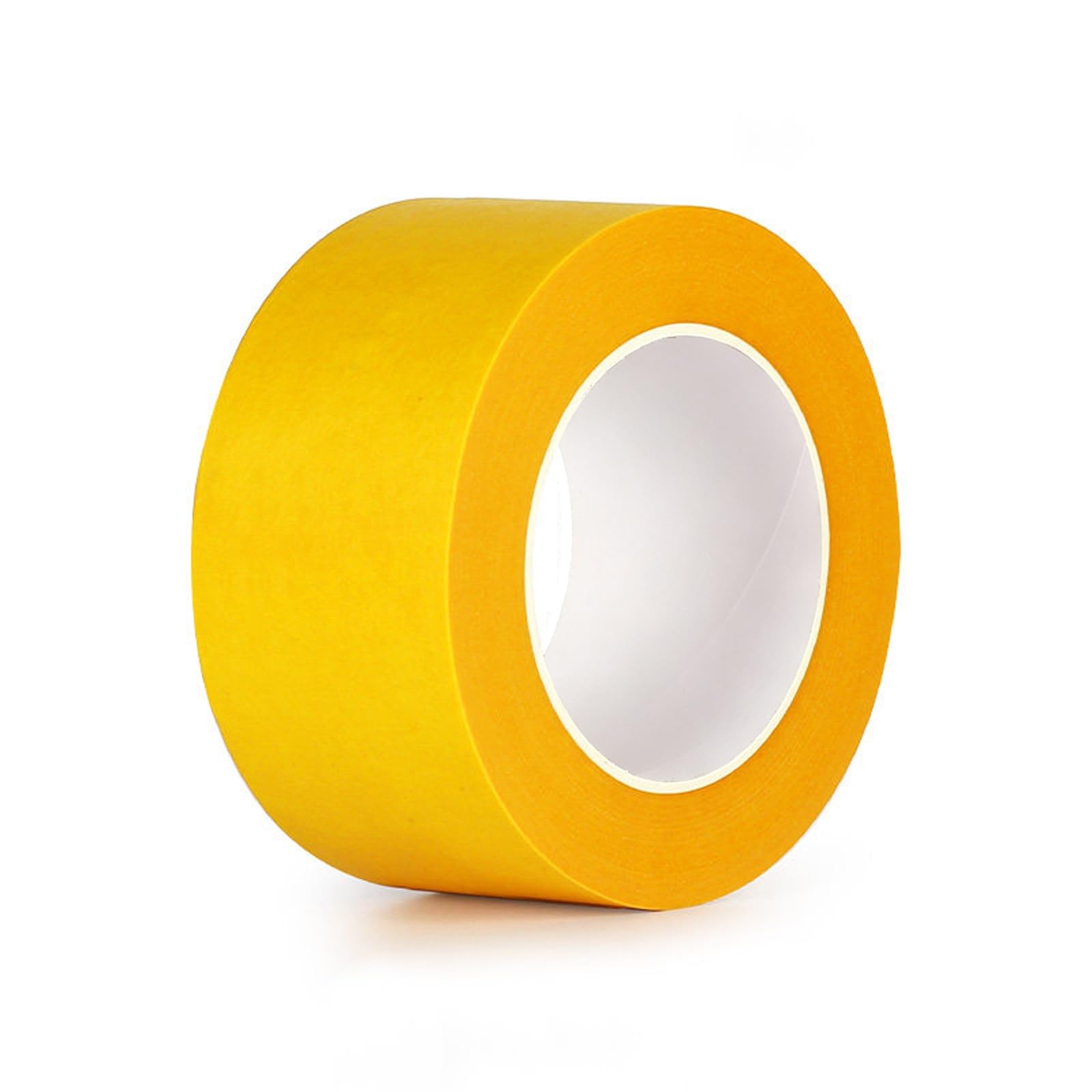 Leicht Reißbares Washi Tape Set, Klebeband Bunt mit Hoher Klebkraft | 10er-Rollenpackung, gelb, geeignet for Fugenabdichtungen und Spritzlackier-/Renovierungsarbeiten((5cm/1.96in)*10)