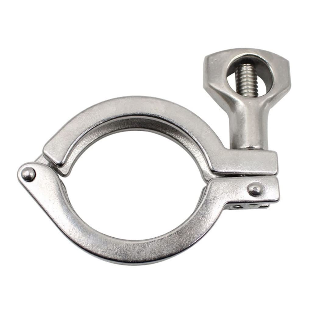 304 SUS Sanitary Tri Clamp with Silicone Gasket(4Inx119)