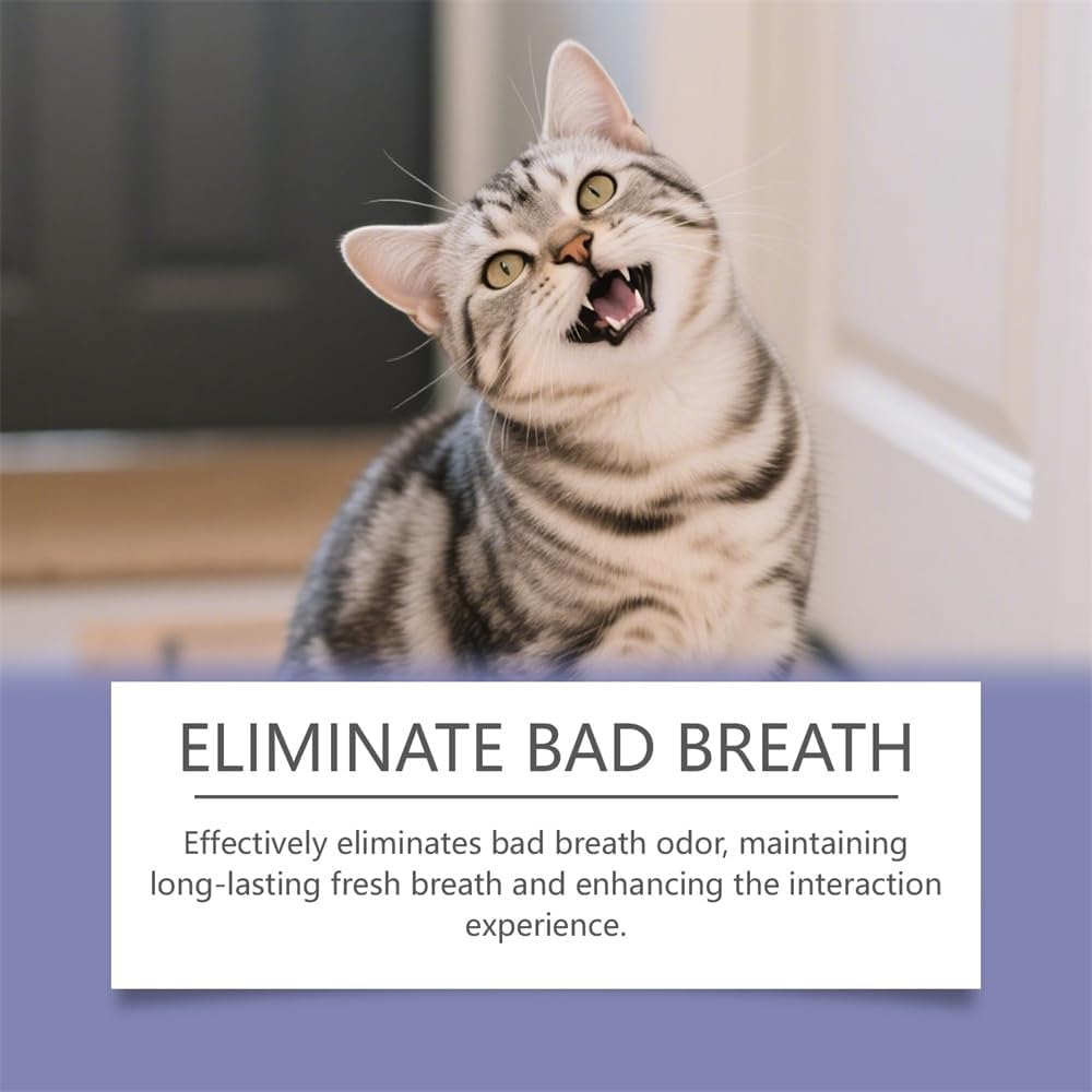 Paw Bright Dental Plus, soin bucco-dentaire pour animaux, formule sans odeur ni saveur pour lutter contre le tartre, favoriser la santé des gencives et rafraîchir l'haleine,Dog 1Pcs