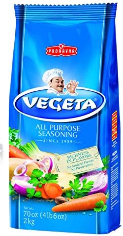 Vegeta All Purpose Seasoning and Soup Mix, 70 Ounce Bag