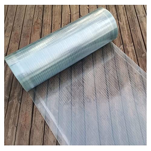 Panel de techo de policarbonato de 1 mm, impermeable, aislamiento reforzado con fibra de vidrio, cubierta de cobertizo, 39.4 x 27.1 pulgadas, protección UV duradera