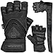 Infinitsports® - Fitness Handschuhe, Trainingshandschuhe Herren/Sporthandschuhe/Fitnesshandschuhe Mann/Sport Handschuhe mit Handgelenkschutz (L)