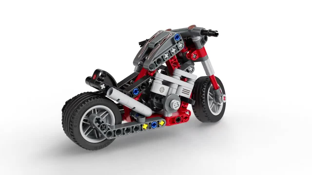 ちょこ Amazon.co.jp: LEGO Technic Motorcycle, 42132, Toy, Blocks, Present