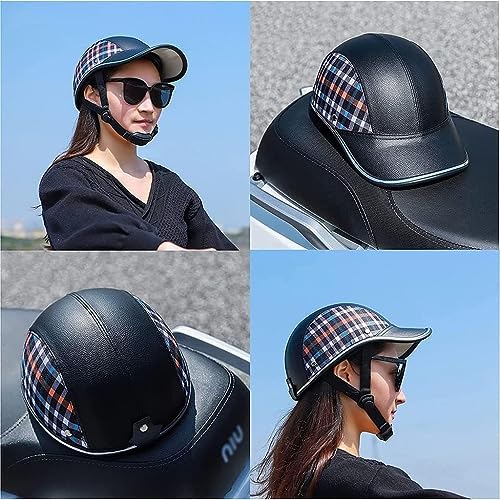Casque rétro style casquette de baseball aux finitions soignées - 7