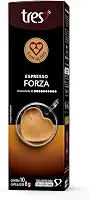 Cápsula de Café Espresso Forza 3 Corações 10 unidades