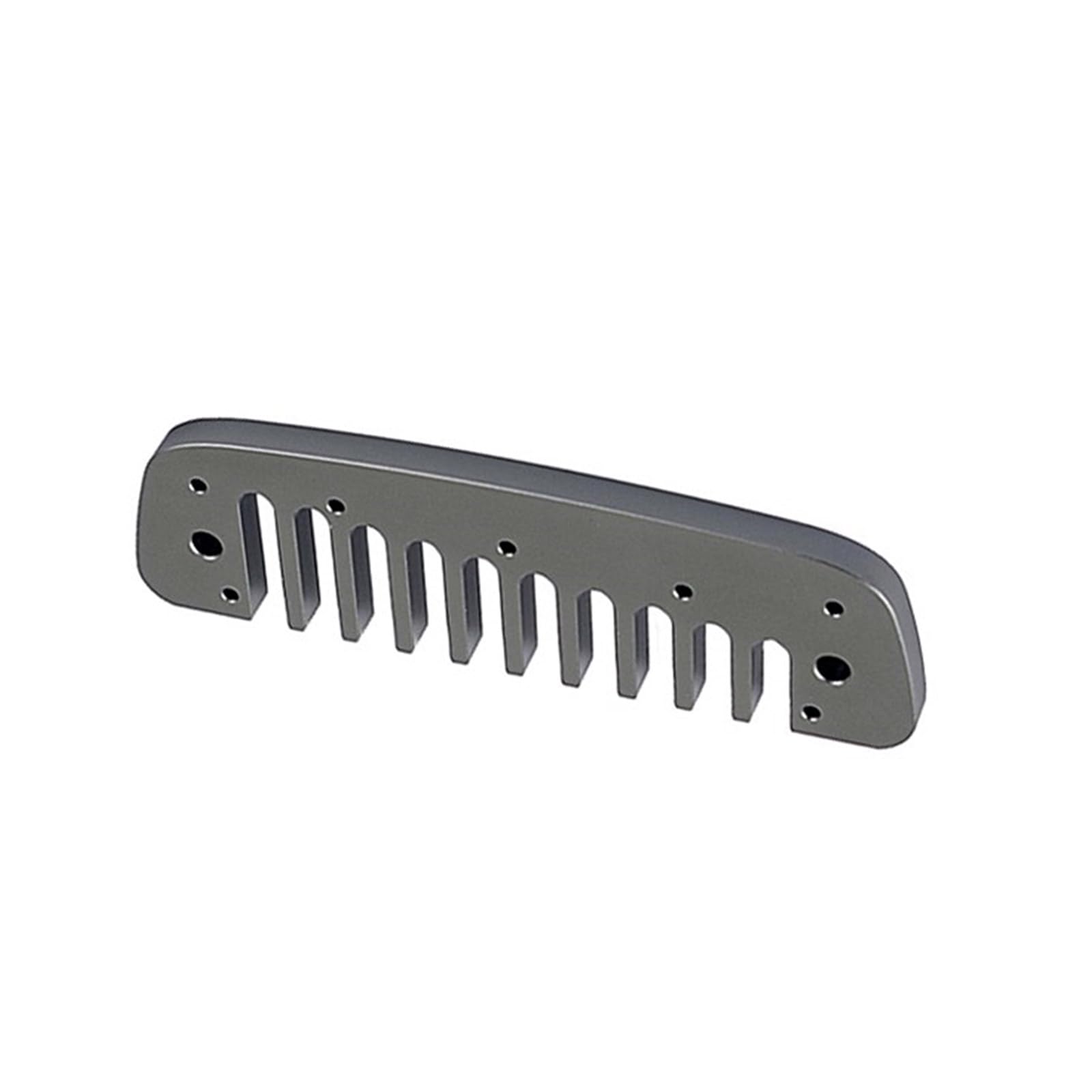 Pratico pettine in metallo per armonica diatonica, 10 fori, accessori diatonici per arpa blues